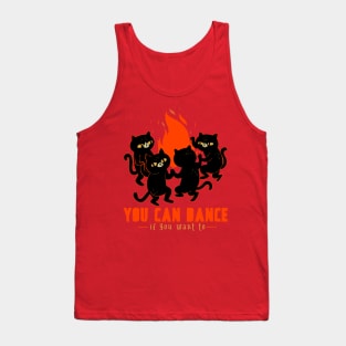 Halloween Kitty Ritual Dance Party! Tank Top